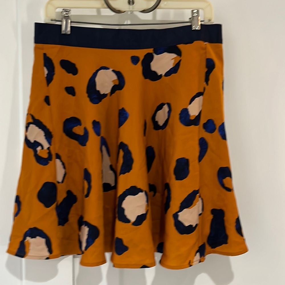 3.1 Phillip Lim Size 12 20th Anniversary Leopard A-line Mini Skirt